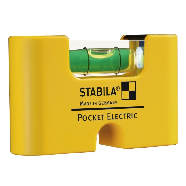 Пластиковый уровень STABILA Pocket Electric