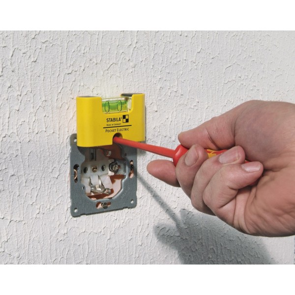 Пластиковый уровень STABILA Pocket Electric