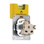 Пластиковый уровень STABILA Pocket Electric с чехлом для ремня