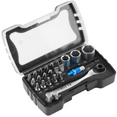 Набор бит 24 пр. с трещоткой WITTE PRO BITBOX