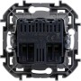 Inspiria - Светорегулятор поворотно-нажимной универсальный, 5–75 Вт для LED-ламп, 5–300 Вт для ламп