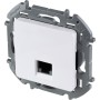 Inspiria - Розетка 1хRJ-45 UTP CAT6 (белый)
