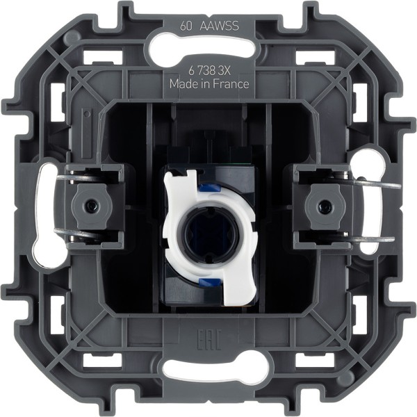 Inspiria - Розетка 1хRJ-45 UTP CAT6 (белый)