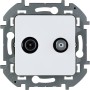Inspiria - Розетка TV-SAT (белый)