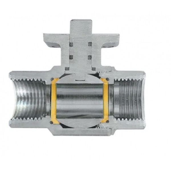 Кран с электроприводом Neptun PROFI 220В 1 1/4