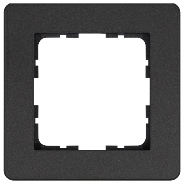 Рамка 1-кратная - G-Flex (антрацит), артикул G1101B