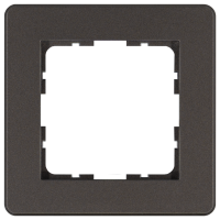 Рамка 1-кратная - G-Flex (мокко), артикул G1101Z
