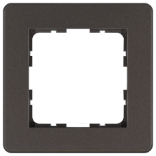 Рамка 1-кратная - G-Flex (мокко), артикул G1101Z