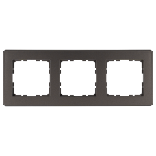 Рамка 3-кратная - G-Flex (мокко), артикул G1103Z