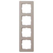 Рамка 4-кратная - G-Flex (тауп), артикул G1104T