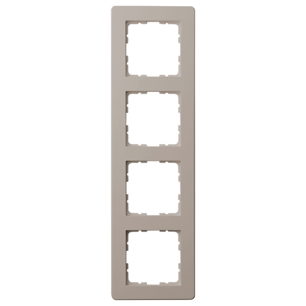 Рамка 4-кратная - G-Flex (тауп), артикул G1104T