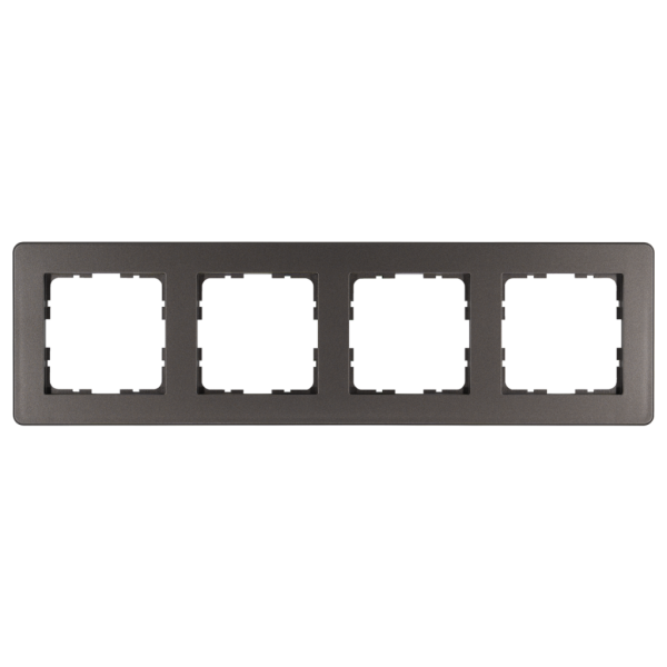 Рамка 4-кратная - G-Flex (мокко), артикул G1104Z