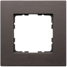 Рамка 1-кратная из алюминия - G-Metal (коричневый), артикул G1001AZ