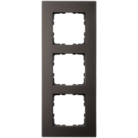 Рамка 3-кратная из алюминия - G-Metal (коричневый), артикул G1003AZ