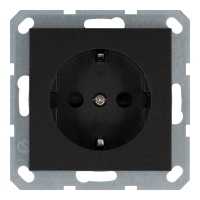 Розетка SCHUKO&reg; 16A со шторками - G (антрацит), артикул G5501B