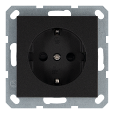 Розетка SCHUKO&reg; 16A со шторками - G (антрацит), артикул G5501B