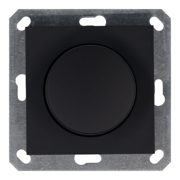 LED диммер 30-100W с накладкой - G (черный матовый - soft touch), артикул G4012PB