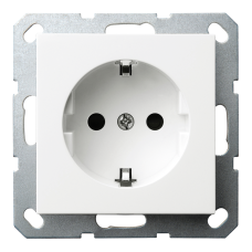 Розетка SCHUKO&reg; 16A со шторками - G (белый глянцевый), артикул G5501W