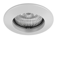 011040 Светильник LEGA 11 FIX MR11/HP11 БЕЛЫЙ (в комплекте)