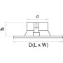 214506 Светильник DOMINO QUADRO MR16 БЕЛЫЙ (в комплекте)