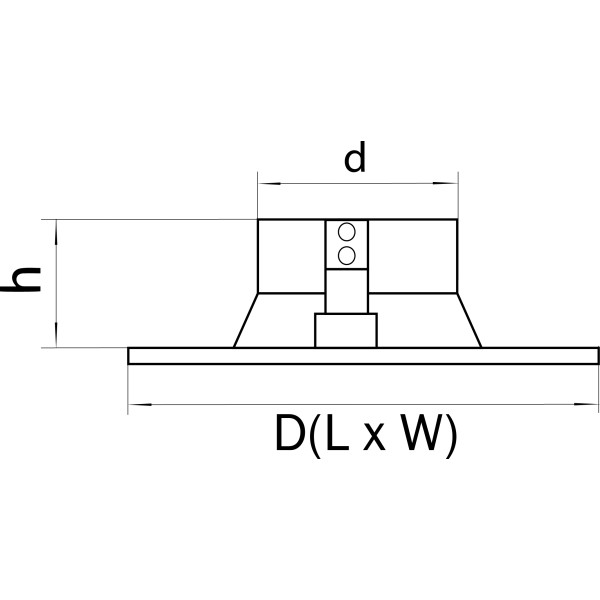 214507 Светильник DOMINO QUADRO MR16 ЧЕРНЫЙ (в комплекте)