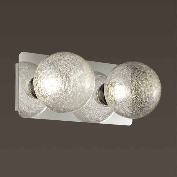 4596/7WL VINTAGE хром Бра IP44 LED 2*3.5W 4000K 220V BERTHA