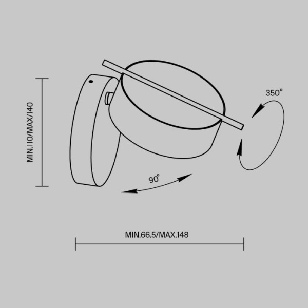 Спот Nuance MOD180WL-L4B3K1
