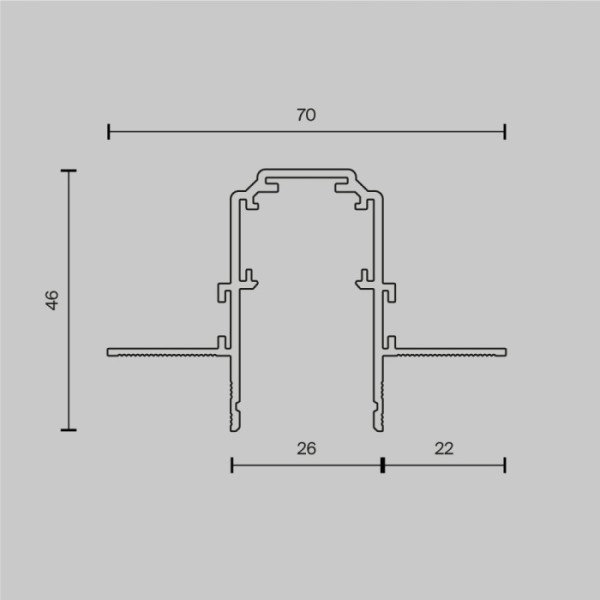 Шинопровод Busbar trunkings Exility TRX034-422.12B