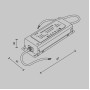 Блок питания Power Supply Parity TRA130DR-200W