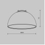 Трековый светильник Bowl TR126B-20W3K-W