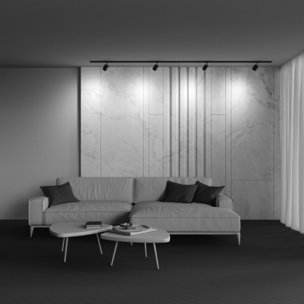 Трековый светильник Polar TR088-1-GX53-B