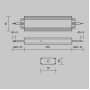 Блок питания Power Supply Magnetic PSL008-300W-48V-IP67