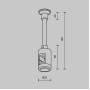 Крепление настенное Accessories for tracks Flarity TRA155CW-SL1-B