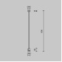 Крепление потолочное Accessories for tracks Flarity TRA159С-IPCL1-B