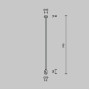 Крепление потолочное Accessories for tracks Flarity TRA159С-S1-BS