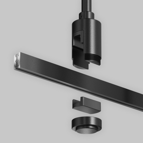 Крепление потолочное Accessories for tracks Flarity TRA156C-SL1-B