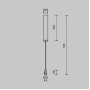 Основание потолочное Accessories for tracks Flarity TRA159С-BB1-BS