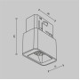 Трековый светильник Points S TR100-2-2W3K-S-B