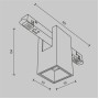 Трековый светильник Alfa TR121-4-7W-DS-BS
