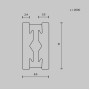Шинопровод Busbar trunkings Flarity TRX154-112BS