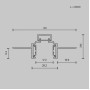 Шинопровод Busbar trunkings Exility TRXM034-422W