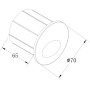 Подсветка для лестниц и ступеней Bil O015SL-L3W3K