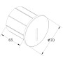 Подсветка для лестниц и ступеней Lock O014SL-L3W3K