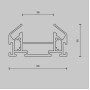Профиль Accessories for tracks Unity TRA001MP-112S