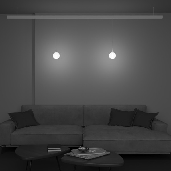 Трековый светильник Luna TR039-2-5W3K-W