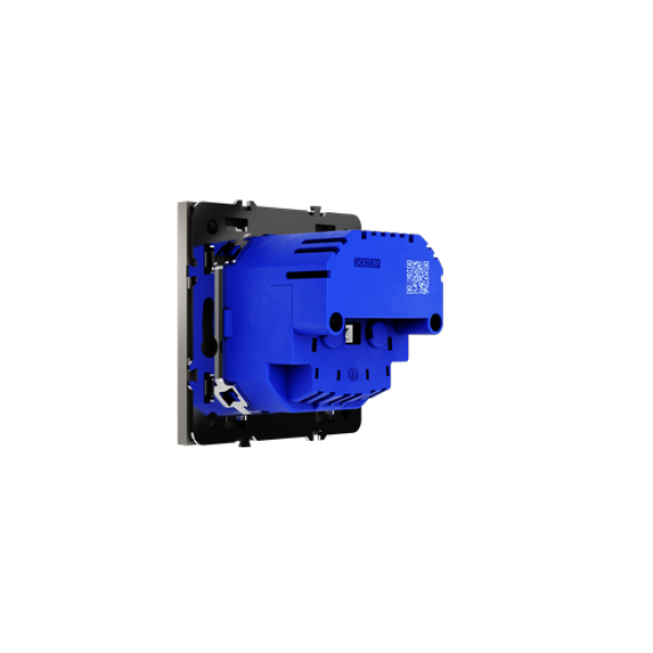 Розетка встраиваемая VOLTUM S70 с заземлением и защитными шторками, 16А, с USB, A+A, (кашемир)