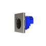 Розетка встраиваемая VOLTUM S70 с заземлением и защитными шторками, 16А, с USB, A+С, (шелк)