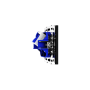 Розетка компьютерная встраиваемая VOLTUM S70 RJ45 кат.6, (черный матовый)