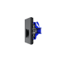 Розетка компьютерная встраиваемая VOLTUM S70 RJ45 кат.6, (графит)