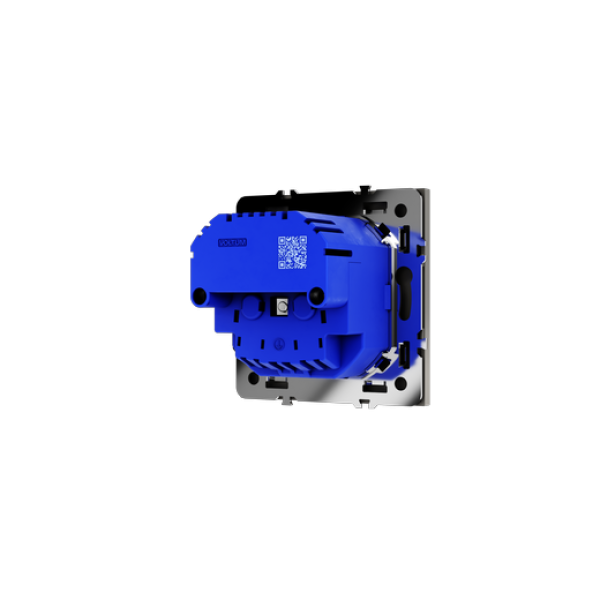Розетка встраиваемая VOLTUM S70 с заземлением и защитными шторками, 16А, с USB, A+A, (кашемир)